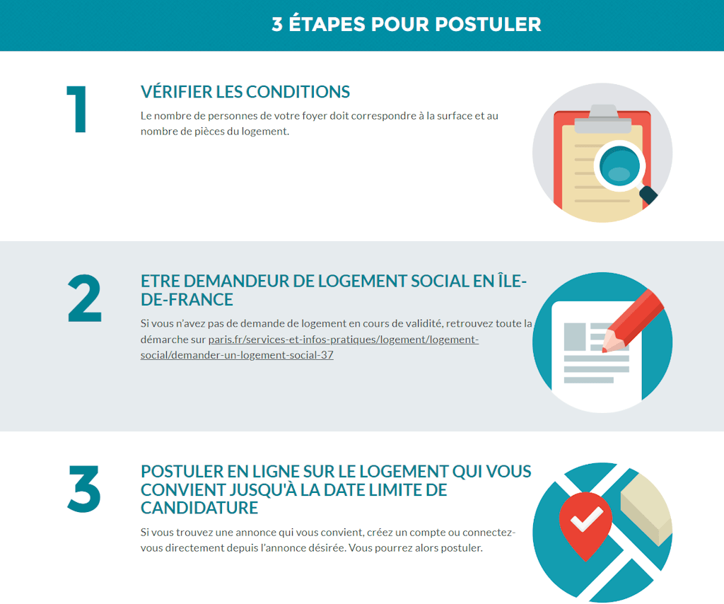 étapes pour postuler sur locannonces