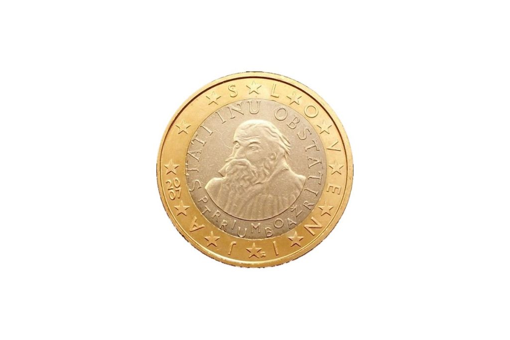 1 euro de Slovénie (2007) 