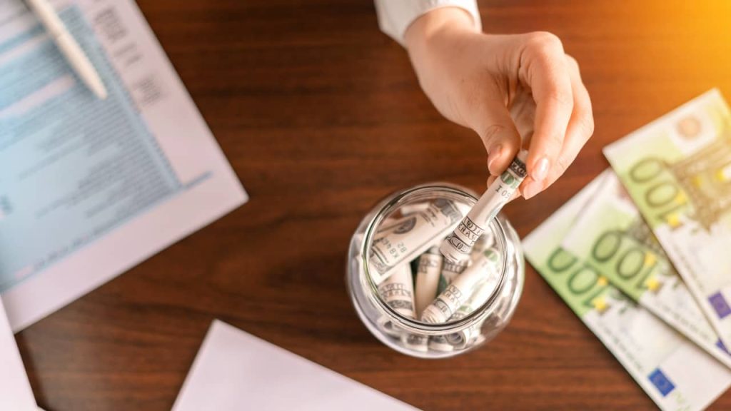 argent billet bureau
